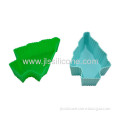 High Quality Fda&amp;lfgb Approved Christmas Tree Shaped Silicone Cake Moulds 